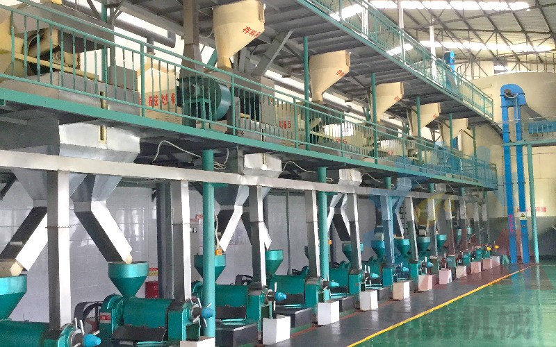 濃香菜籽油壓榨生產(chǎn)線