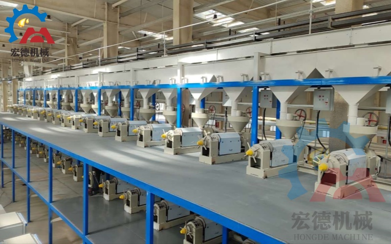 亞麻籽榨油生產(chǎn)線